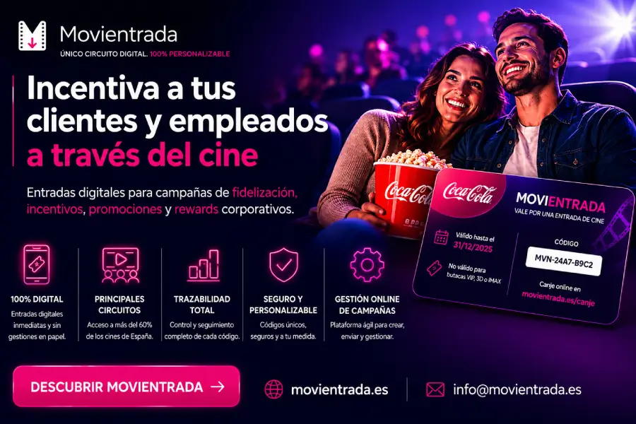 Entradas de cine para empresas